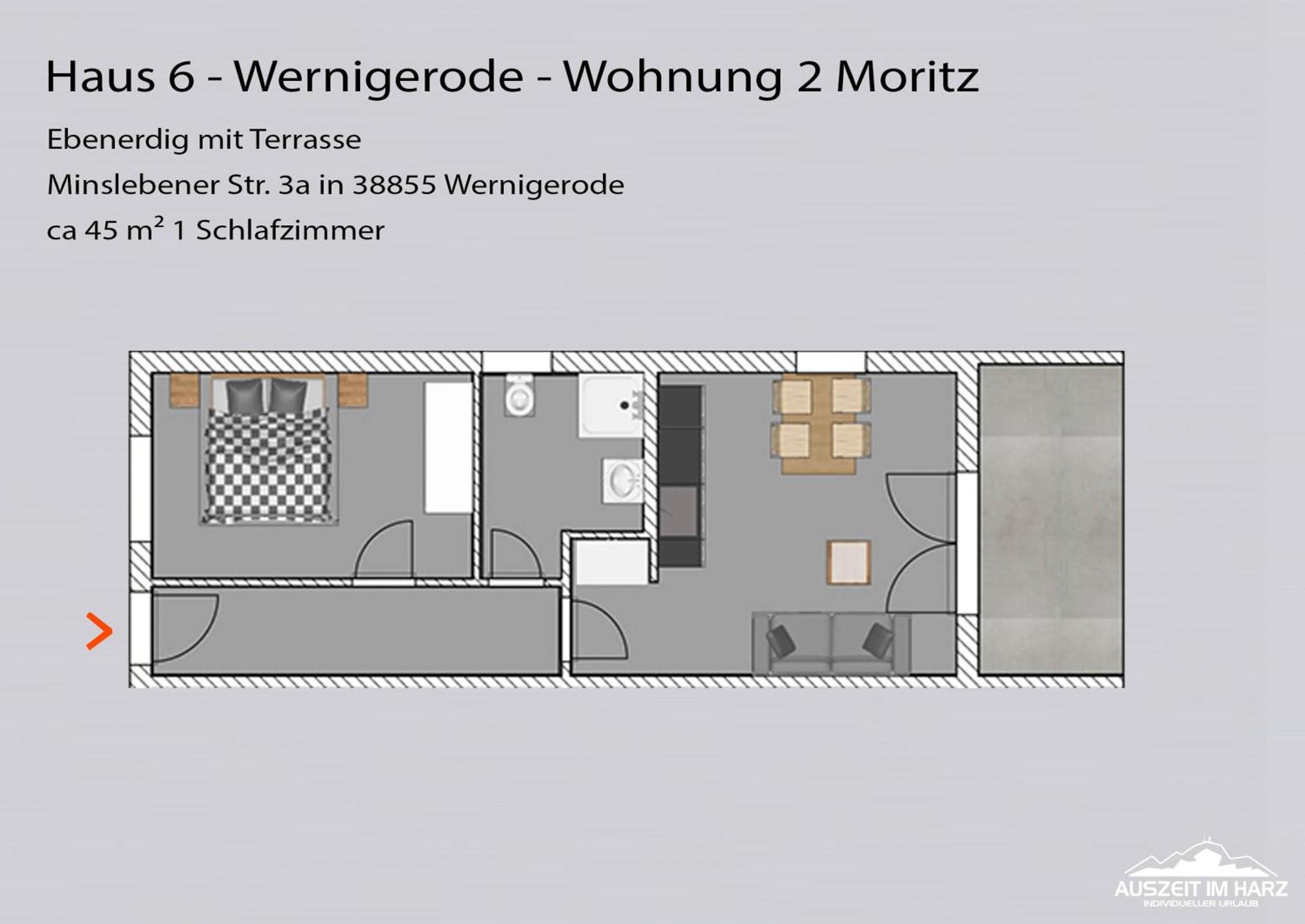 Auszeit-Im-Harz Haus 6 Wohnung 2 Wernigerode Bagian luar foto